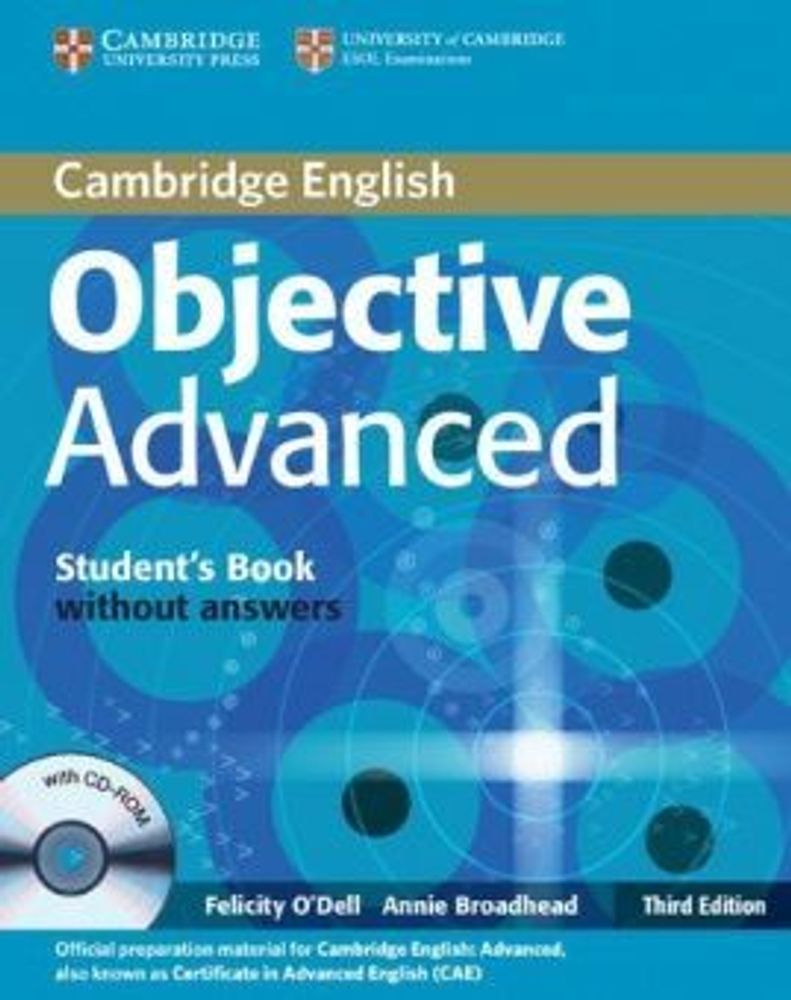 Objective Advanced (Third Edition) Student&#39;s Book without answers with CD-ROM