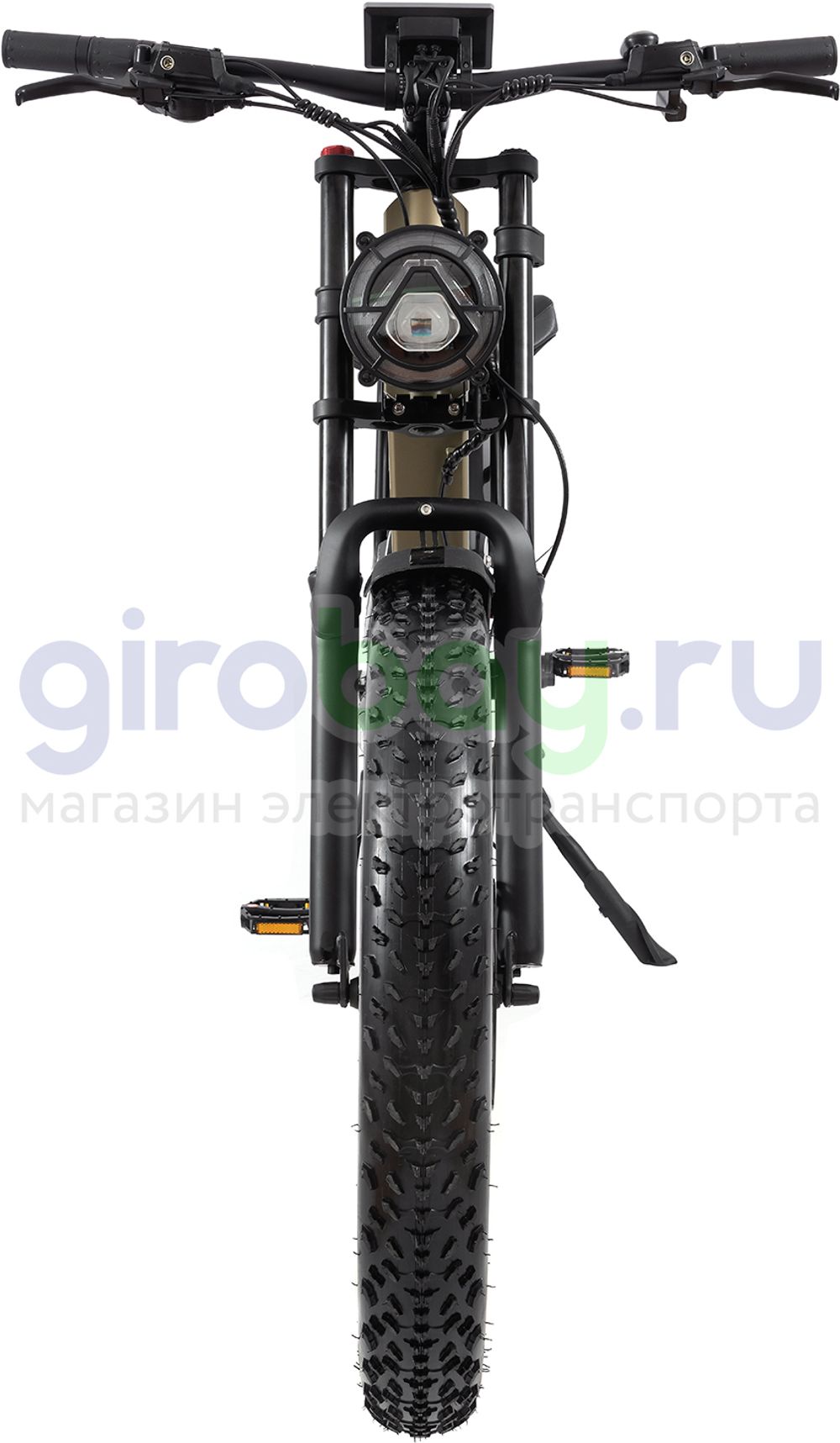 Электровелосипед Yokamura Dyna 2500W (52V/30Ah) - Military Khaki фото №13