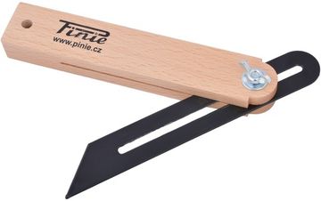 Деревянная малка PINIE 200 мм со стальной пластиной 40-6