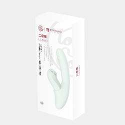 Мятный вибратор-пульсатор из 2 частей Fatima