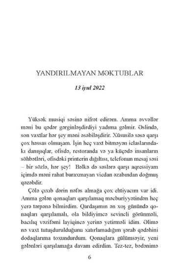 Məktubdakı qadın