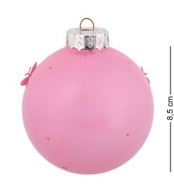 Элита НФШ-1708/4 Ел.украшение Шар «Змея» розовый 85 мм