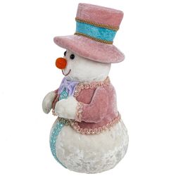 GAEM Фигурка декоративная "Снеговик", L13 W14 H27 см