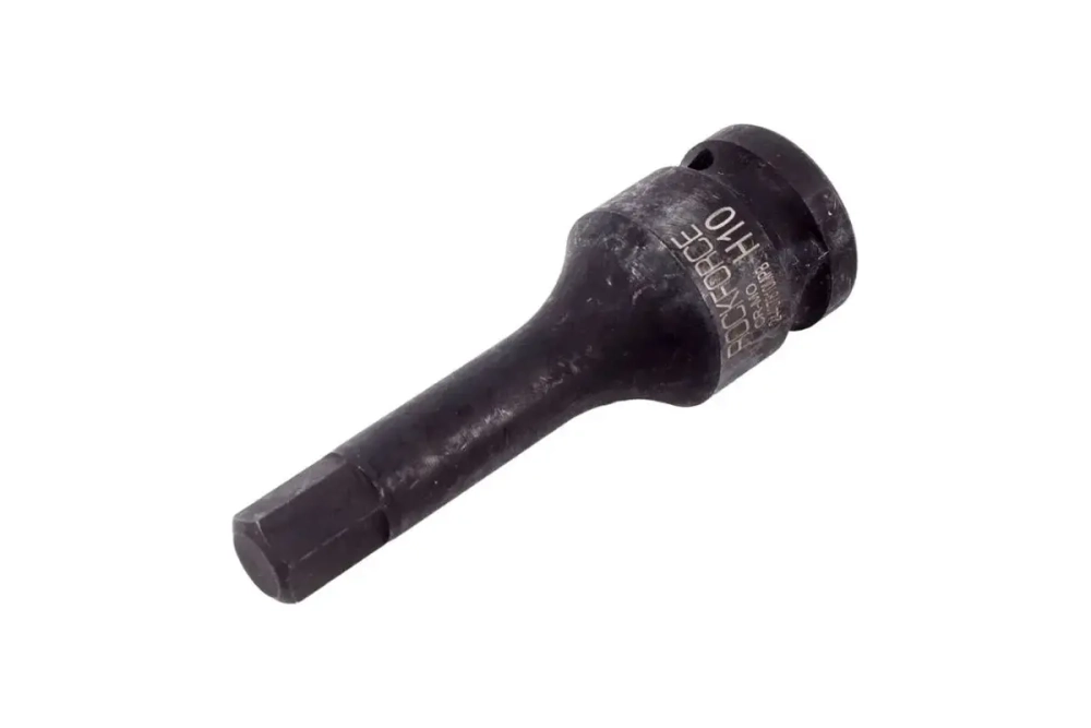 Головка-бита 10мм 1/2" 6-гранная ударная L=78мм ROCKFORCE RF-24407810MPB
