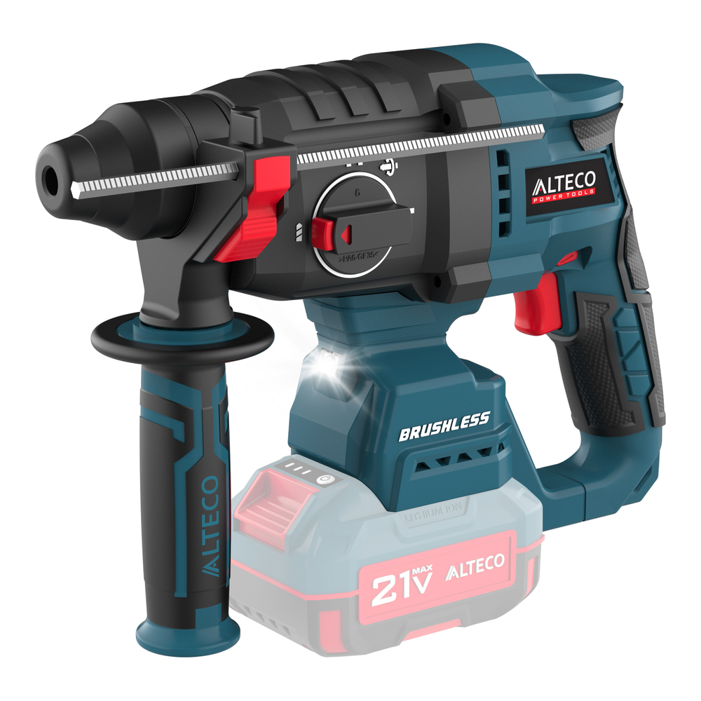 Бесщеточный аккумуляторный перфоратор ALTECO CRH 21-20 BL Solo