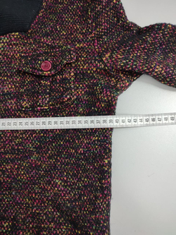 Кофта с воротником 40 размер