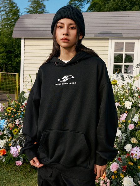 Худи HARSHandCRUEL "Hood Flowers" Oversized Hoodie