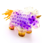 Лизун единорог 12 см с шариками внутри 4 цвета микс пакет