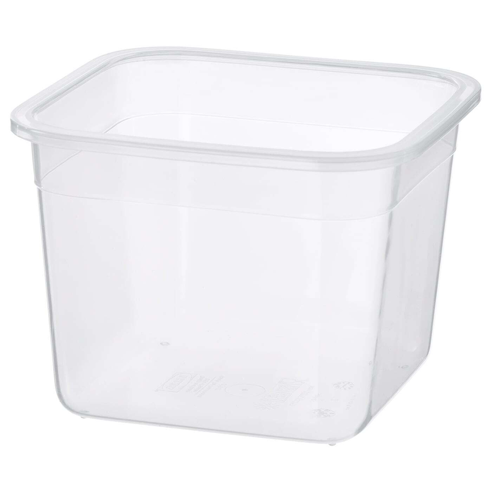 IKEA 365+ Контейнер для еды, квадратный/пластик, 1,4 л