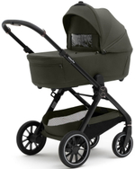 Коляска Agex Prima Pro 3 в 1 с автокреслом i-Safe Black APF664 Green (Зеленый)