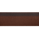 Черепица коньково-карнизная Roofshield Hip Ridge HR-15 коричневая с оттенением