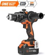 Дрель-шуруповерт аккумуляторная DAEWOO DAA 6521Li SET ударная