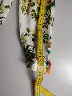 Блузка Zara пестрая, маркировка XS, визуально на 42 размер