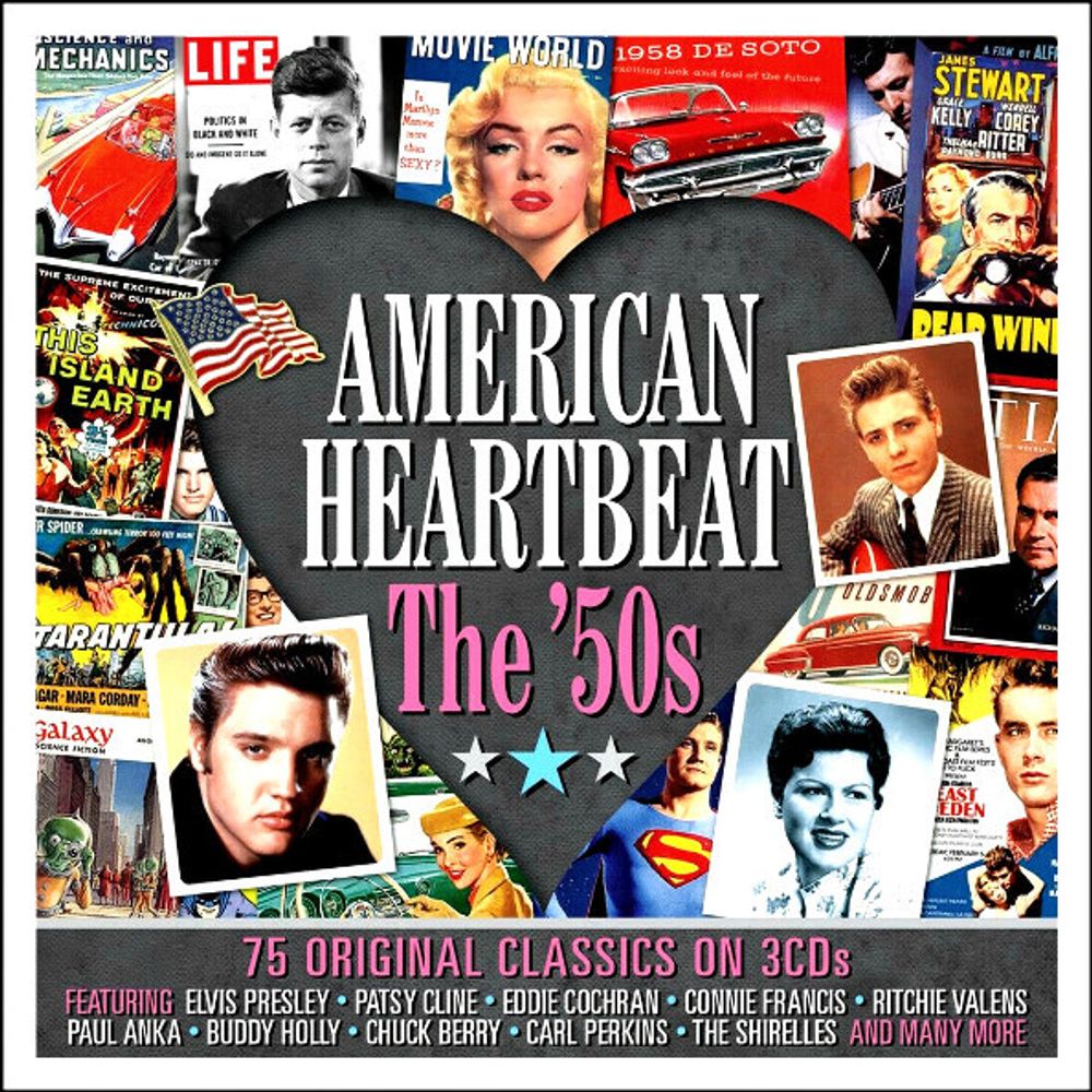 Сборник / American Heartbeat The &#39;50s (3CD)