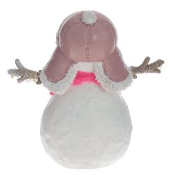 GAEM Фигурка декоративная с подсветкой "Снеговик", L14 W7,5 H14,5 см, LR44 2 шт.