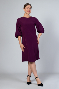 Платье женское 2776ЛП, вишневый #326Виш052776ЛП