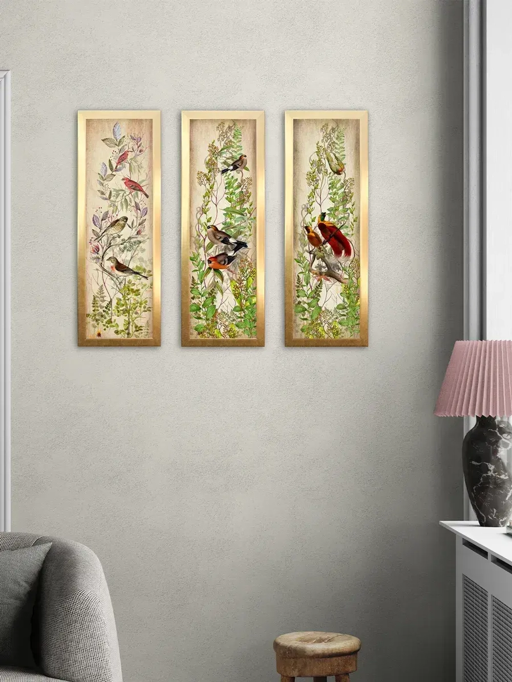 Картина на стену интерьерная на холсте 20*54 см