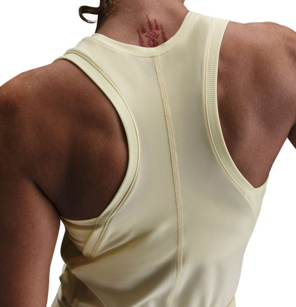 Женский топ теннисный Nike Dri-Fit Victory - желтый