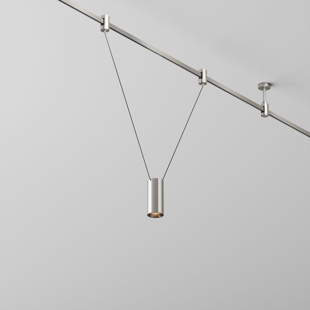 Трековый однофазный магнитный светодиодный светильник Maytoni Flarity   TR157-1-12W3K-PT