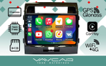 Магнитола для Toyota Land Cruiser 200 2007-2015 (экран климата внизу) - Vaycar VA77-0381 на Android 13, 8-ядер, 4G SIM-слот