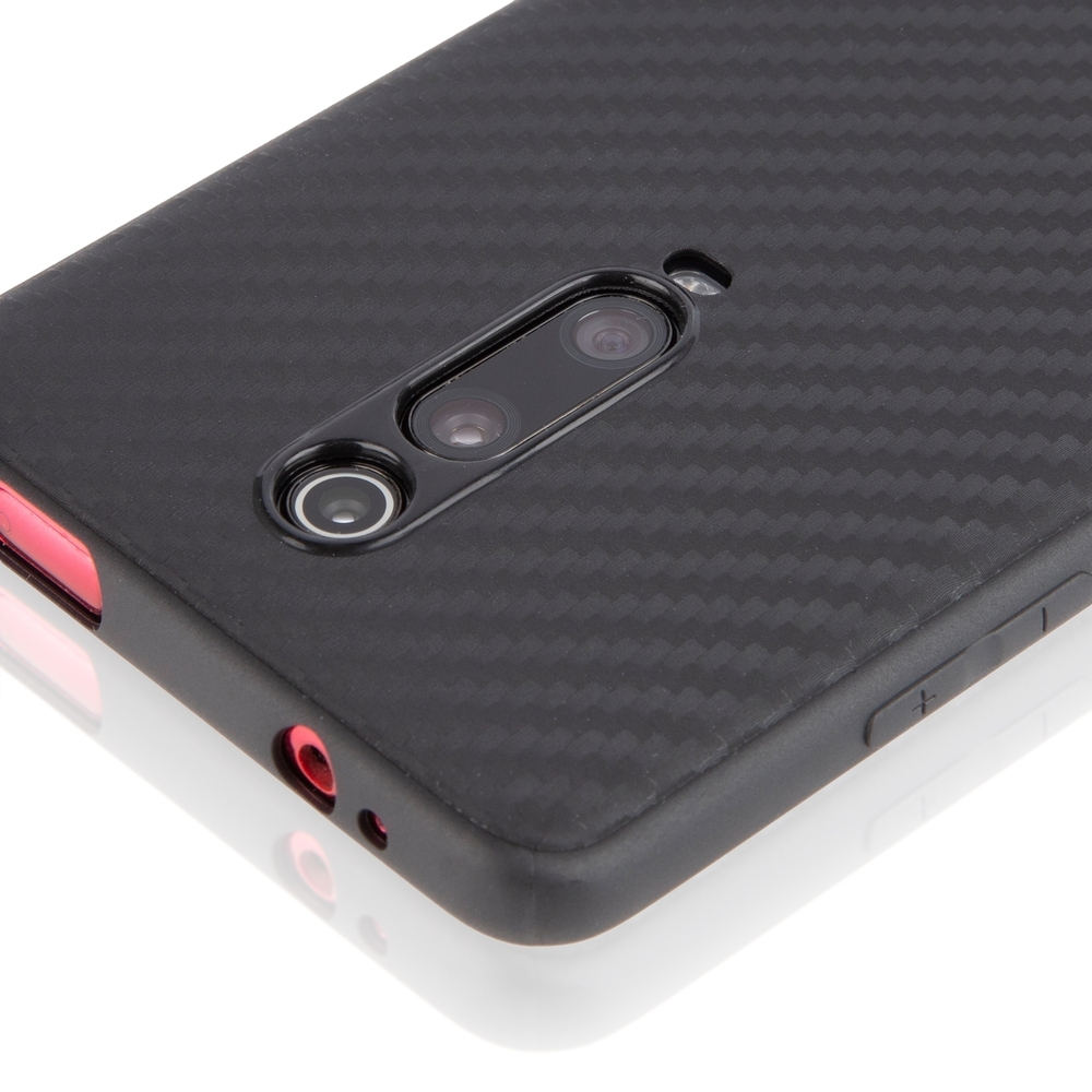 Чехол ROSCO для Xiaomi Mi 9T;Xiaomi Mi 9T Pro;Xiaomi Redmi K20;Xiaomi Redmi K20 Pro оптом (арт. XM-MI9T-CARBONE-BLACK)