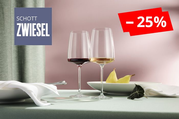 <p class="description-aktsii"><b>-25% на бокалы и стаканы для напитков Schott Zwiesel</b></p><span class="date-aktsii">до 31 мая</span>