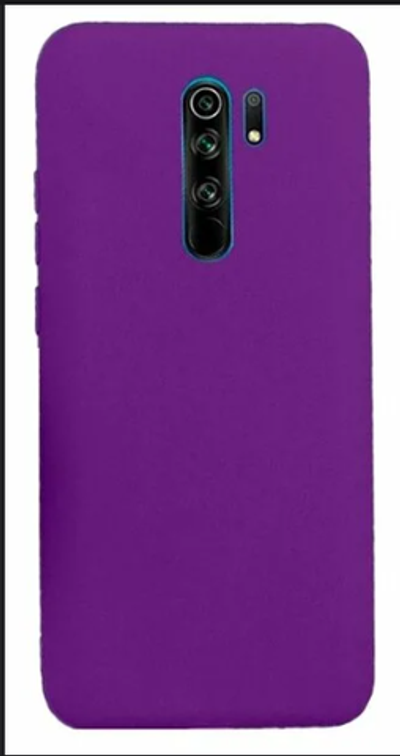 Накладка Silicone Case для Xiaomi Redmi 8 (Фиолетовый)