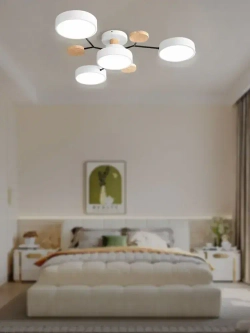 Люстра потолочная светодиодная на кухню, прихожую и спальню,48 Вт