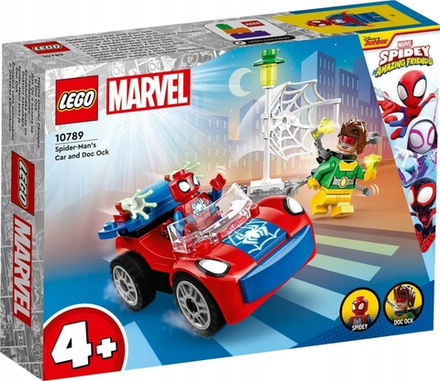 Конструктор LEGO Marvel Автомобиль Человека-паука и Док Ок 10789