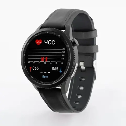 Смарт-часы здоровья с пульсометром Health Watch Pro №80, чёрный