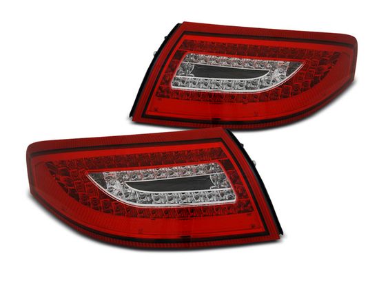 Задние фонари для Porsche 911 / 996 (99-04) LED Red Crystal