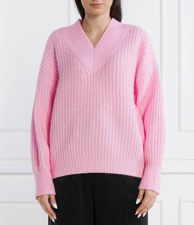 Хлопковый свитер sesamia HUGO - розовый(50500808)