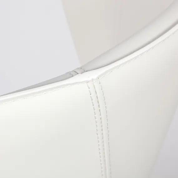 Стул Albert белая кожа