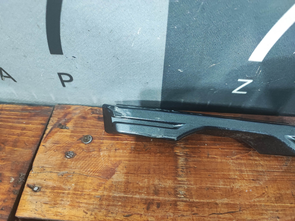 Накладка переднего бампера правая Mazda CX-5 1 (KE) 15-17 Б/У Оригинал KA0J50C12