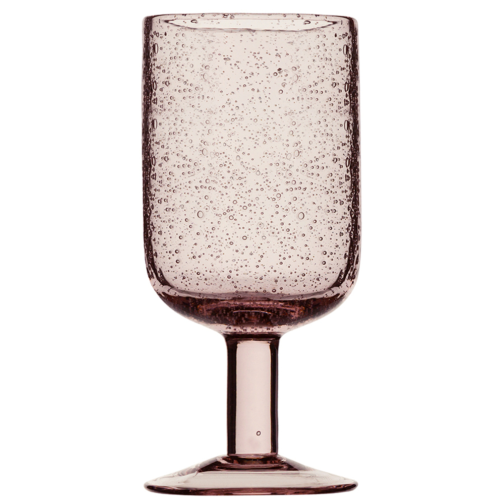 Набор бокалов для вина flowi, 410 мл, розовые, 2 шт.