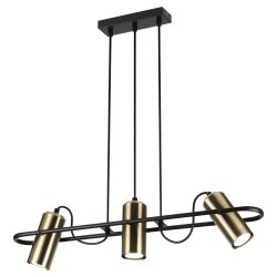 Светильник подвесной (подвес) Rivoli   3101-203 3 * GU10 25 Вт модерн потолочный