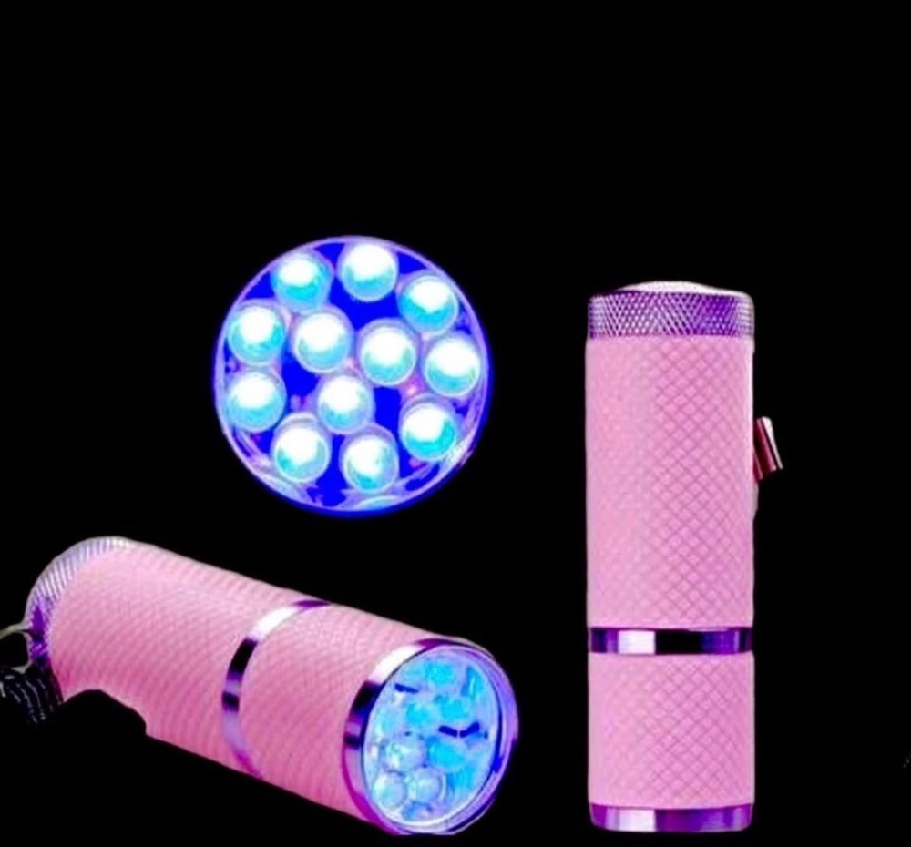 Лампа - фонарик для сушки гель-лака UV+LED, 9W