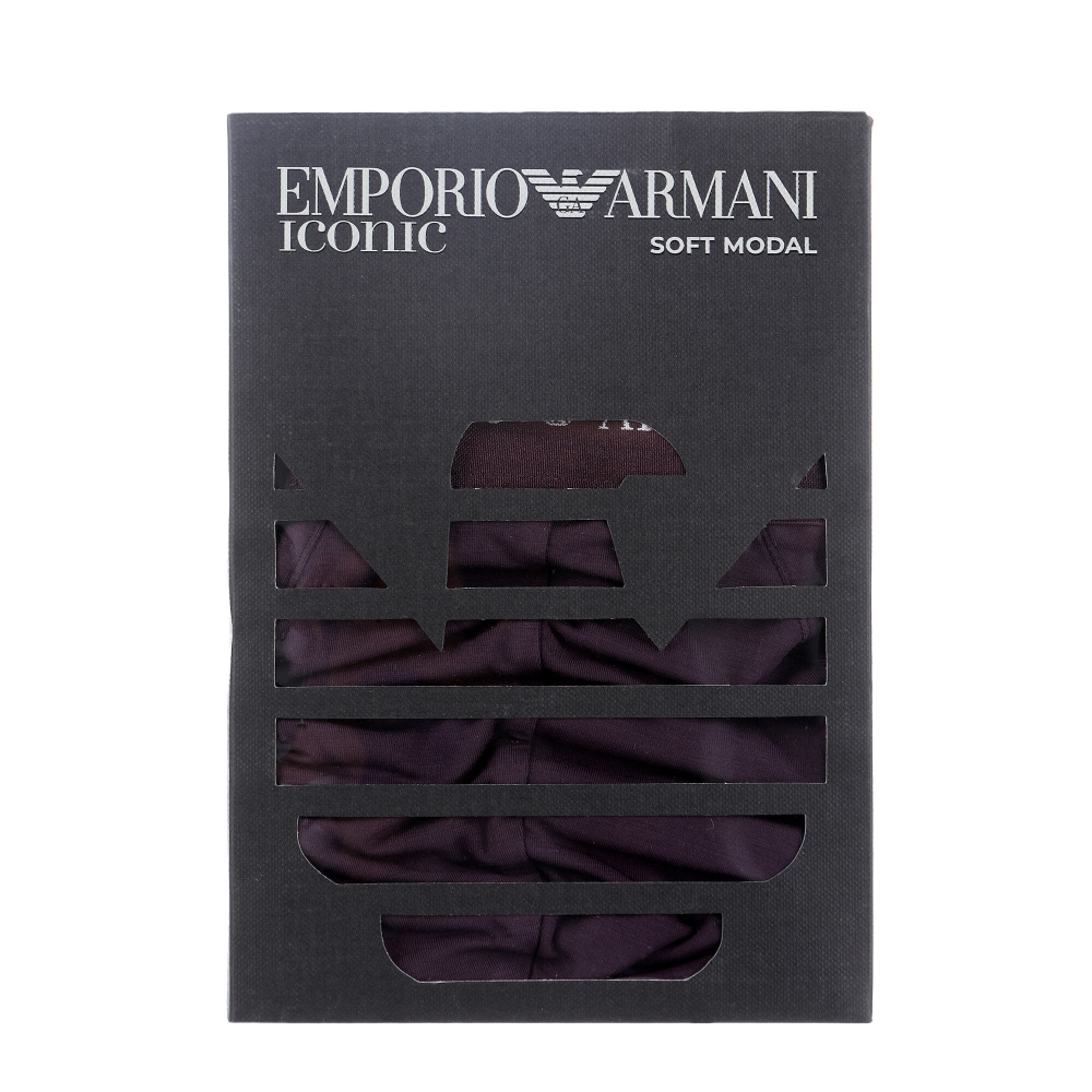 Мужские трусы брифы фиолетовые Emporio Armani 111846_4F511 05093
