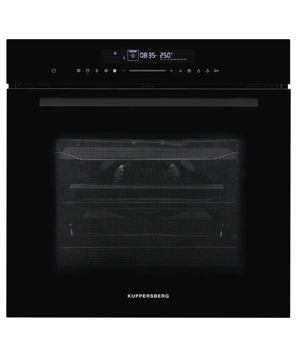 Духовой шкаф электрический с функцией СВЧ Kuppersberg HK 616 Black