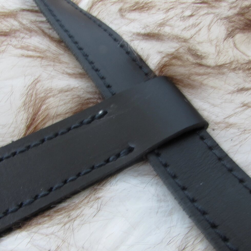 Портупея (перевес) перевес под шашку плечевая, реестровая. Черная