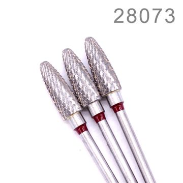 Твердосплавная насадка Кукуруза 21235 красная насечка Кристал