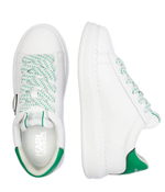 Кожаные кроссовки Karl Lagerfeld - белый(KL52528)