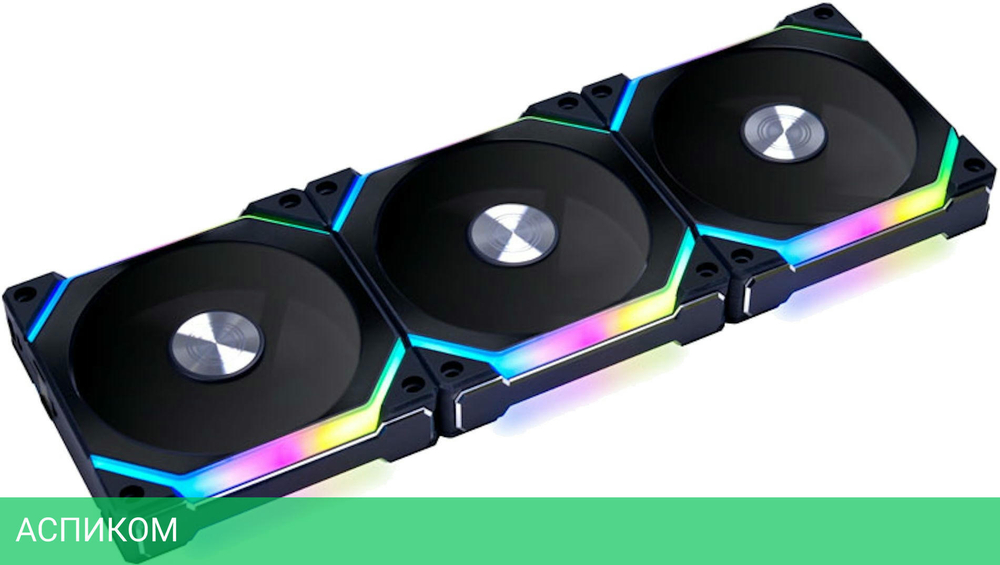 Комплект вентиляторов для корпуса Lian Li SL 120 V2 Black (G99.12SLV23B.00)