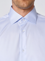 Сорочка мужская VESTER длинный рукав, цвет голубой, бамбуковое волокно 51518 08