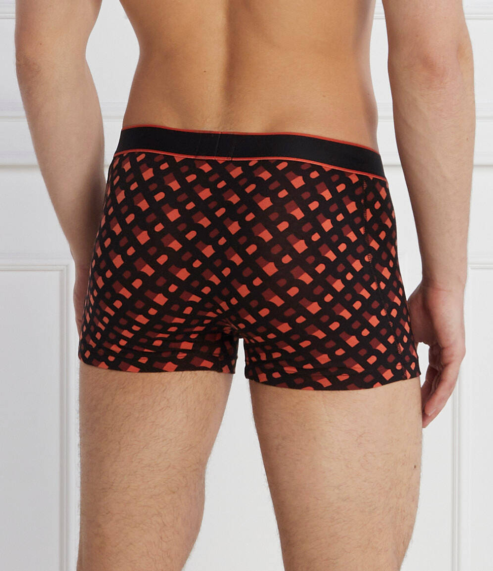 Трусики-боксеры Trunk 24 Print BOSS BLACK - оранжевый(50495485)