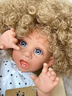 Кукла LAMAGIK мягконабивная 38см Gestito (12030A)