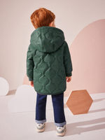 Куртка стеганая с флисовой подкладкой Next Q56-469, Зеленый