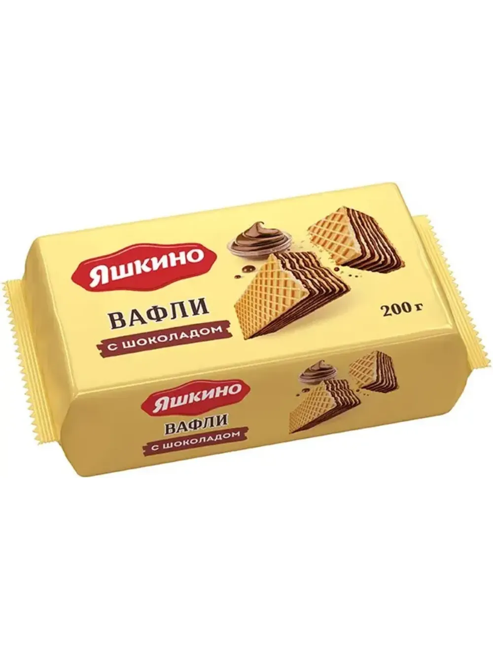Вафли "Яшкино" шок 200г