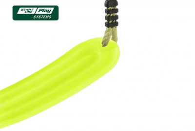 Качели SLP SYSTEMS 2 секции + сиденье гибкое желтое + сиденье диск красное