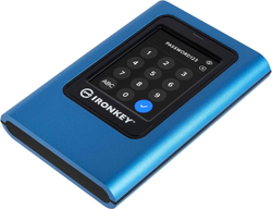 Kingston IronKey Vault Privacy 80 960GB — Зашифрованный внешний SSD с сенсорным экраном FIPS 197 сертификация и защита от несанкционированного доступа